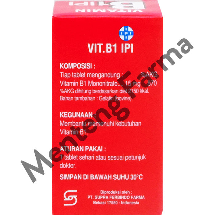 IPI Vitamin B1 45 Tablet - Menjaga Kesehatan Syaraf