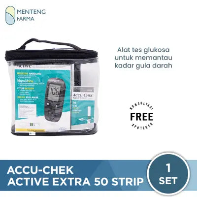 Accu-Chek Active Extra 50 Strip - Alat Pemantau Gula Darah