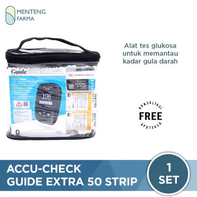 Accu-Chek Guide Extra 50 Strip - Alat Pemantau Gula Darah