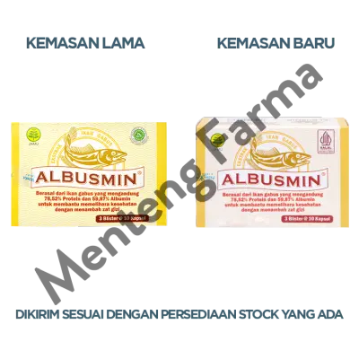 Albusmin 30 Kapsul - Suplemen Kesehatan dengan Ekstrak Ikan Gabus