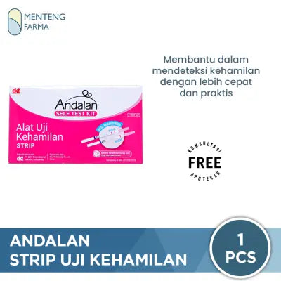 Andalan Strip Uji Kehamilan - Alat Pendeteksi Kehamilan Cepat Akurat