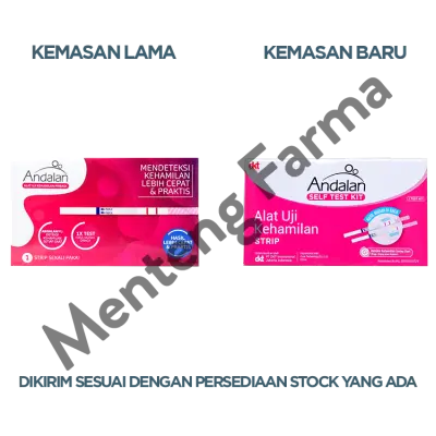 Andalan Strip Uji Kehamilan - Alat Pendeteksi Kehamilan Cepat Akurat