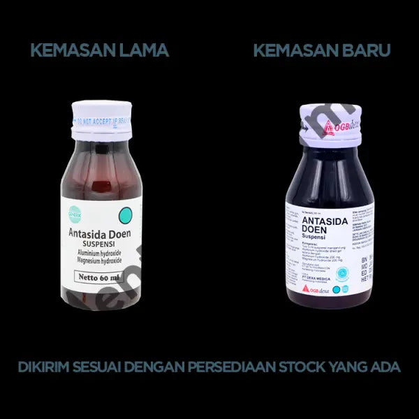 Antasida Doen Sirup 60 mL - Obat Maag Asam Lambung Nyeri Ulu Hati