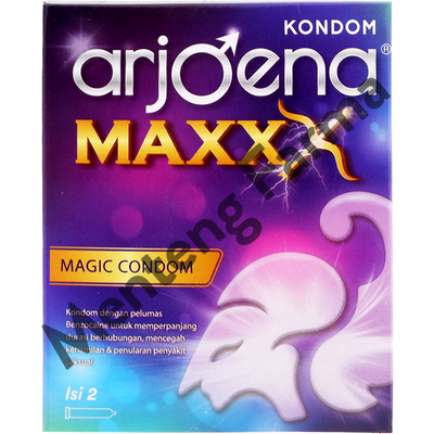 Kondom Arjoena Maxxx Isi 2 - Kondom Dengan Pelumas Tahan Lama - Menteng Farma