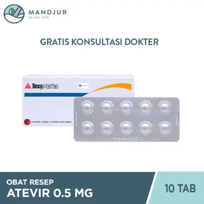 Atevir 0,5 mg 10 Tablet