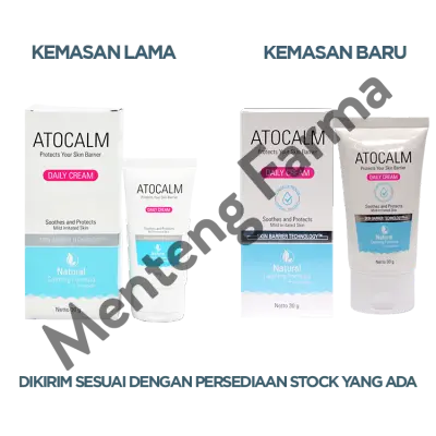 Atocalm Daily Cream 30 Gr - Krim Pelembab Kulit Kering dan Sensitif