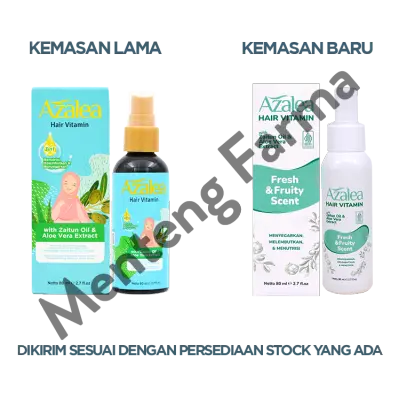 Azalea Hair Vitamin 80 ML - Menutrisi dan Melembutkan Rambut