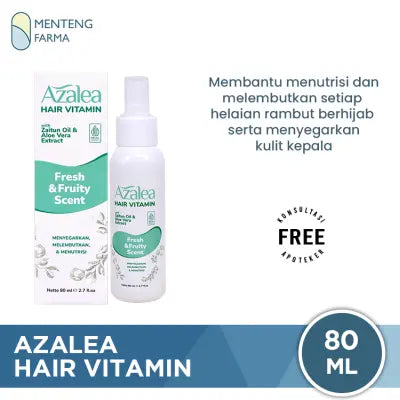 Azalea Hair Vitamin 80 ML - Menutrisi dan Melembutkan Rambut