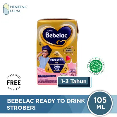 Bebelac RTD Strawberry 105 mL