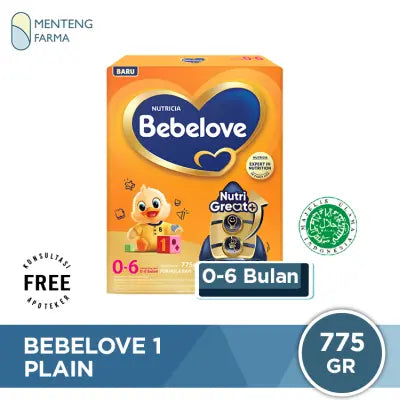 Bebelove 1 (0 - 6 Bulan) Formula Bayi Bubuk 775 Gram