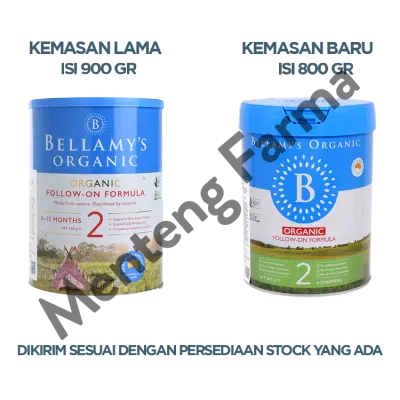 Bellamys Organic Step 2 - Susu Formula Bayi Organik 6-12 Bulan