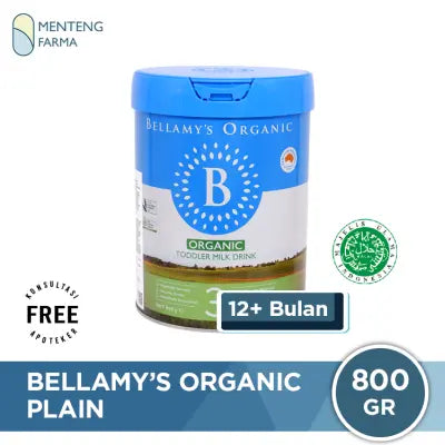 Bellamys Organic Step 3 - Susu Formula Lanjutan Organik 12 Bulan Keatas