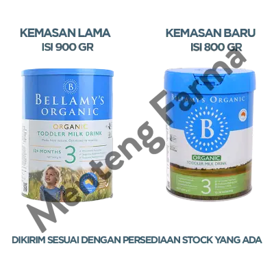 Bellamys Organic Step 3 - Susu Formula Lanjutan Organik 12 Bulan Keatas