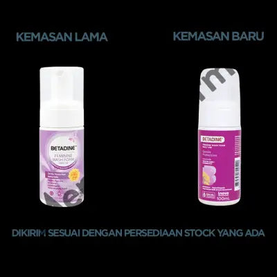 Betadine Feminine Wash Foam Gentle Protection 100 mL