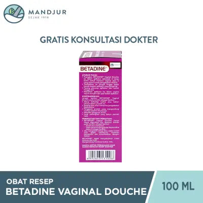 Betadine Vaginal Douche 100 mL