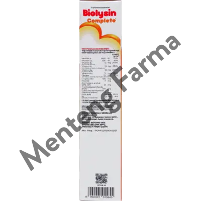 Biolysin Complete 250 mL - Multivitamin Anak Rasa Orange