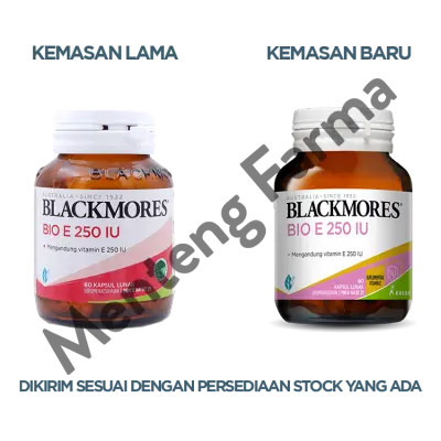 Blackmores Bio E 250 IU - Asupan Vitamin E Untuk Kesehatan Kulit