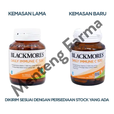 Blackmores Daily Immune C 500 60 Tablet - Suplemen Peningkat Sistem Imun Tubuh