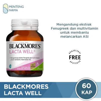 Blackmores Lacta Well 60 Kapsul - Suplemen Menyusui