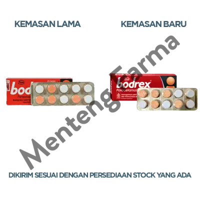 Bodrex 20 Tablet - Obat Sakit Kepala, Sakit Gigi, dan Demam