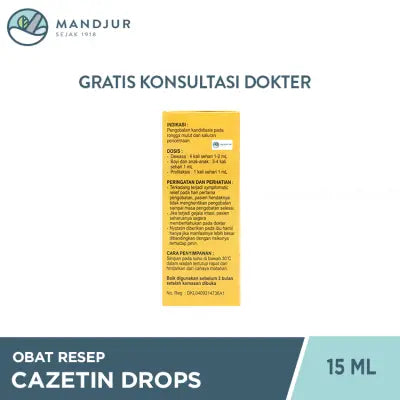 Cazetin Drops 15 ml