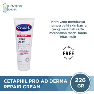 Cetaphil Pro AD Derma Repair Cream 226 gr - Krim Perawatan Kulit