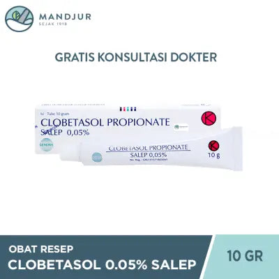 Clobetasol 0,05% Salep 10 g