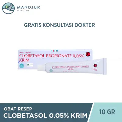 Clobetasol 0,05% Cream 10 gr