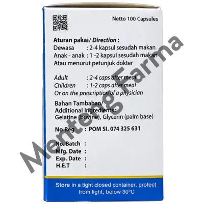 Cod Liver Oil Cap Ikan Paus