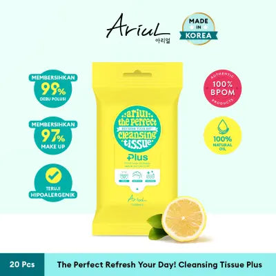 Ariul The Perfect Refresh Your Day! Cleansing Tissue Plus 20 Sheet - Tissue Make Up