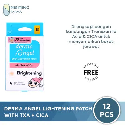 Derma Angel Acne Spot Lightening Patch 12 - Plester Jerawat