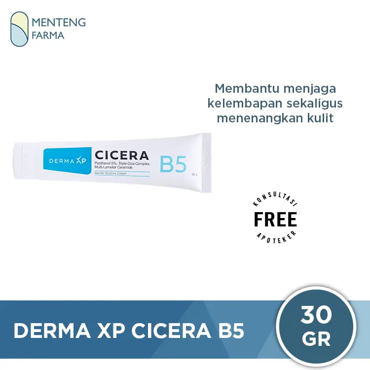 Derma XP Cicera B5 30 Gr - Melembabkan Kulit & Memperbaiki Skin Barrier