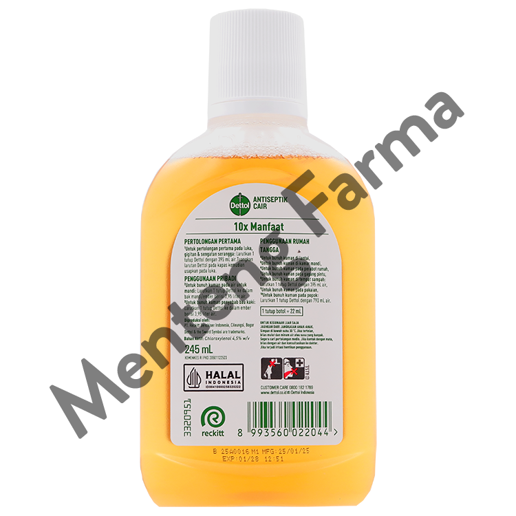 Dettol Antiseptik 245 ML