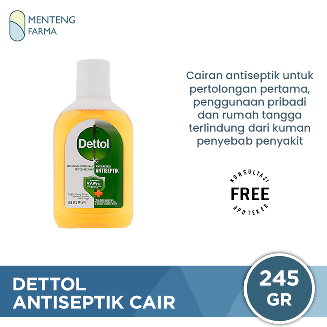 Dettol Antiseptik 245 ML