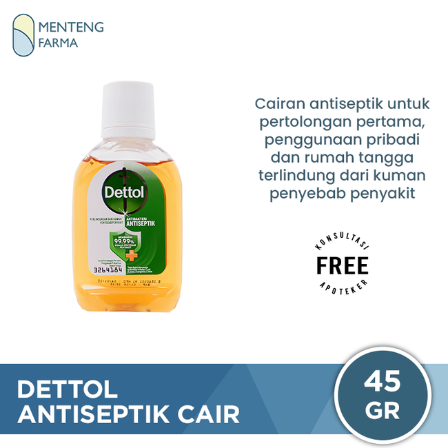 Dettol Antiseptik 45 ML