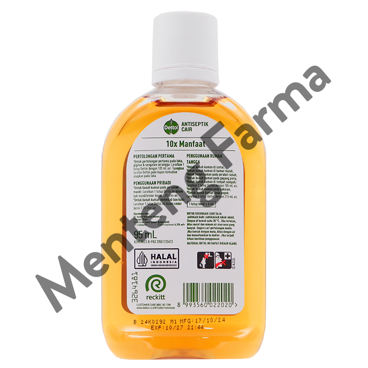 Dettol Antiseptik 95 ML