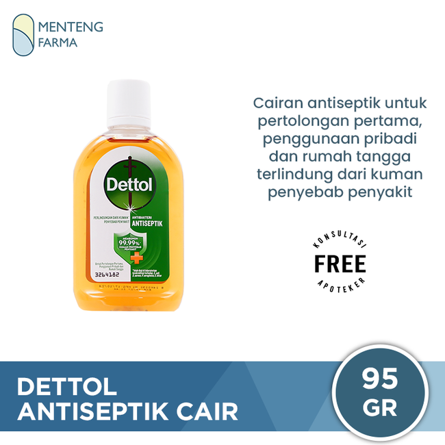 Dettol Antiseptik 95 ML