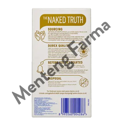 Kondom Durex 003 Thin Feel isi 10