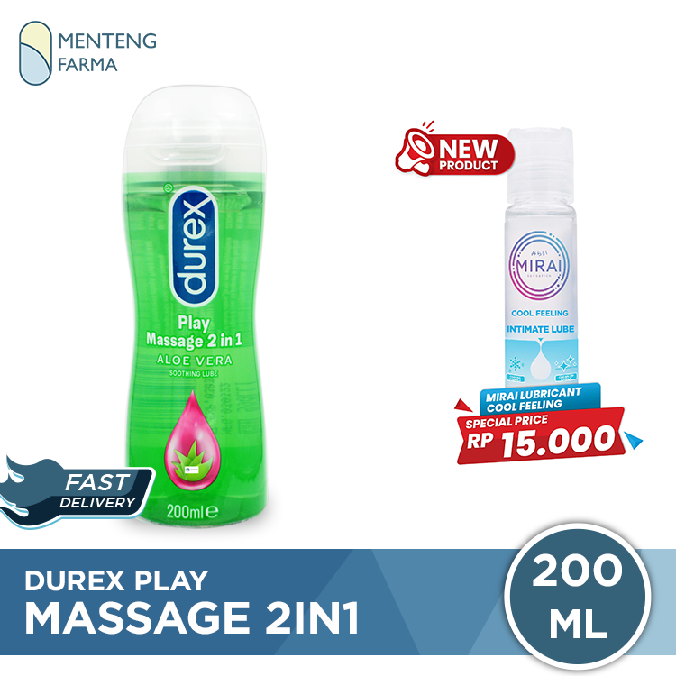 Durex Play Massage 2in1 Lubricant Pelumas