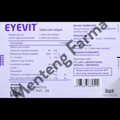 Eyevit 6 Tablet