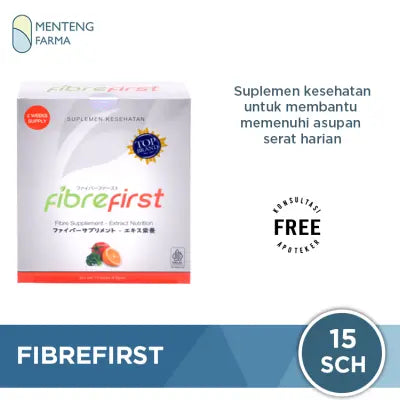 FibreFirst 15 Sachet - Minuman Fiber untuk Membantu Melancarkan Pencernaan