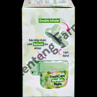 FreshCare Vapobalm Matcha Balsem dan Inhaler 10 Gr - Balsem & Inhaler Aroma Matcha