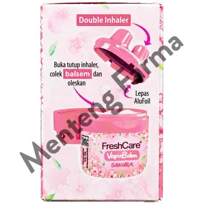 FreshCare Vapobalm Sakura Balsem dan Inhaler 10 Gr - Balsem & Inhaler Aroma Sakura