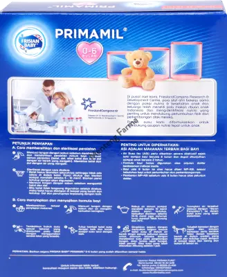 Frisian Baby Primamill 0-6 300 Gr - Susu Formula Bayi