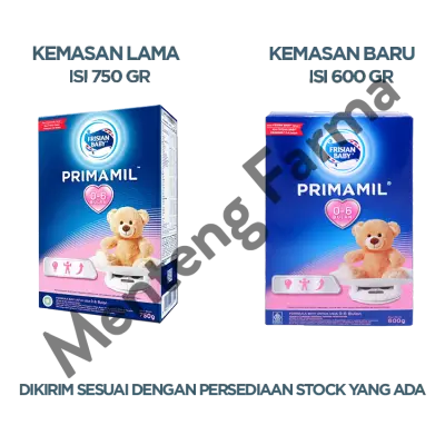 Frisian Baby Primamill 0-6 600 Gr - Susu Formula Bayi