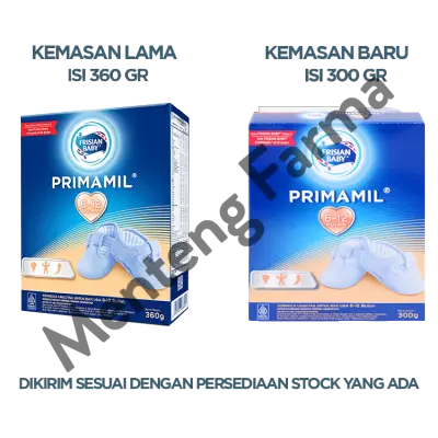Frisian Baby Primamill 6-12 300 Gr - Susu Formula Bayi Lanjutan