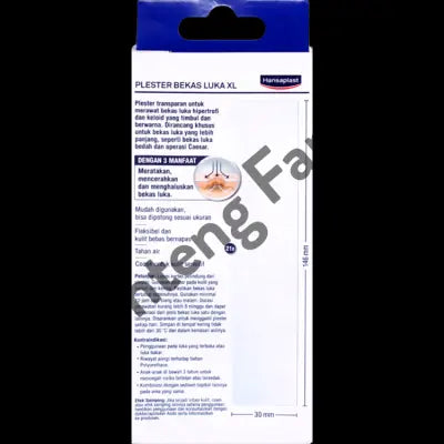 Hansaplast Plester Bekas Luka XL isi 21 Lembar - Menghilangkan Bekas Luka & Keloid