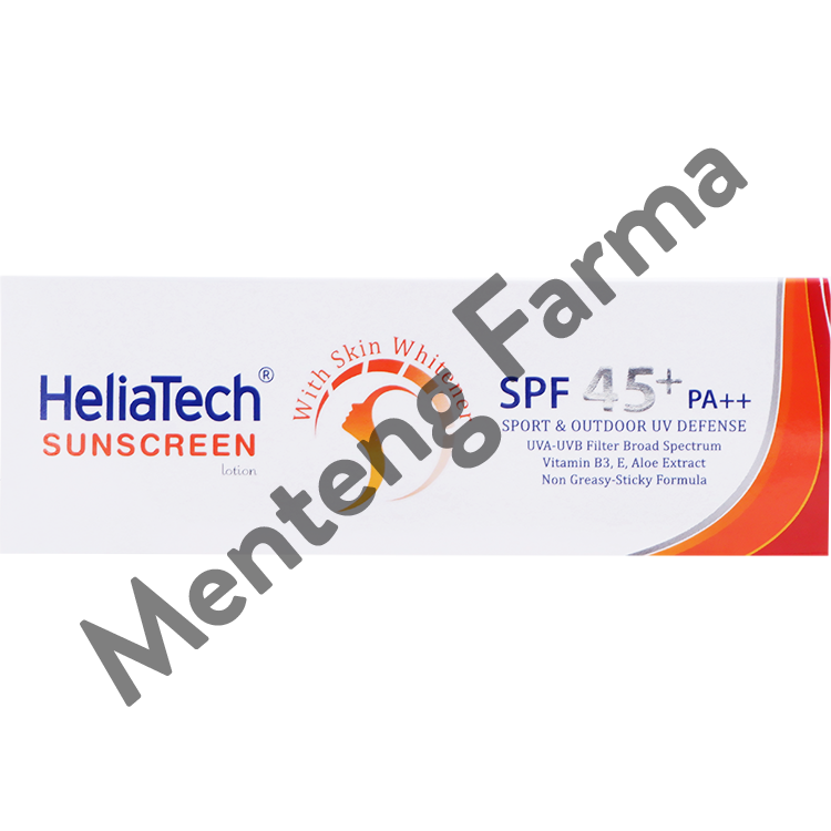 Heliatech Sunscreen Spf 45+ PA++ 30 Gr - Tabir Surya Pelindung Kulit dari sinar UV