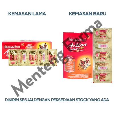 Hemaviton Action Imunup - Suplemen Penambah Stamina, Tenaga, dan Energi