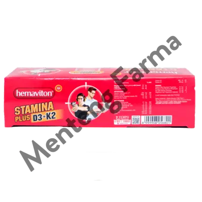 Hemaviton Stamina Plus D3 + K2 5 Kapsul - Menjaga Stamina Tubuh